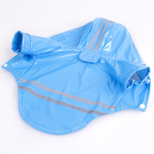 Summer Outdoor Pet Rain Coat Waterproof PU Raincoat